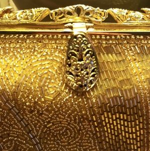 Vintage 50s Hashimoto Original Beaded Purse